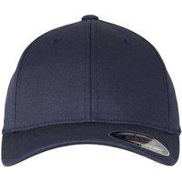 Flexfit Men's Wooly Combed Baseball Cap in Dark Navy | Size: XS/S