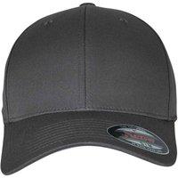 Flexfit Men's Wooly Combed Baseball Cap in Dark Grey | Size: S/M