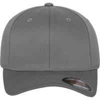 Flexfit Men's Wooly Combed Baseball Cap in Grey | Size: XS/S