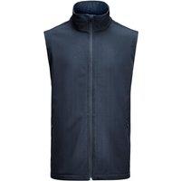 James Harvest Men's Valley Gilet in Navy | Size: Small