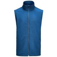 James Harvest Men's Valley Gilet in Blue | Size: Medium