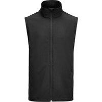 James Harvest Men's Valley Gilet in Black | Size: Large