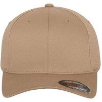 Flexfit Men's Wooly Combed Baseball Cap in Khaki | Size: Large/XL