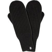 Heat Holders Women's Warm Soft Thermal Mittens Gloves for Winter in Black | Size: Medium