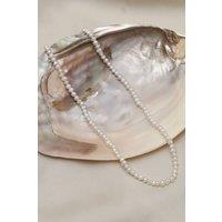 Jon Richard Women's Gold Plated Real Freshwater Pearl Necklace
