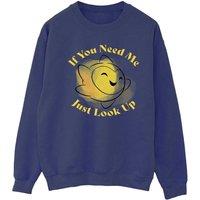 Wish Women's If You Need Me Just Look Up Sweatshirt in Navy | Size: 2XL