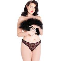 Lady Olga Women's British Made Cherry Blossom Thong | Size: 10