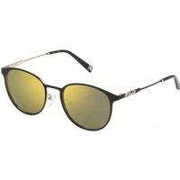 FILA SFI217-52301G Panthos (Tea Cup) Sunglasses in Black