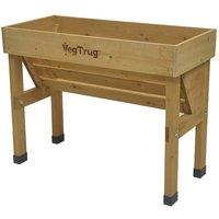 VegTrug Wallhugger Small Natural Planter in Brown