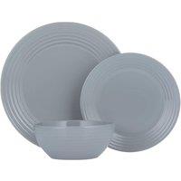 Rayware Typhoon Living 12 Piece Dinnerware Set - Grey