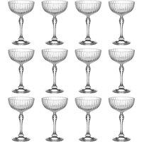 Bormioli Rocco America '20s Champagne Cocktail Saucers - 230ml - Clear - Pack of 12