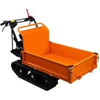 Monstershop Tracked Mini Dumper Petrol Transporter in Orange