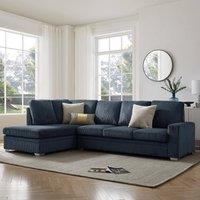 Home Detail Alcott Corner Sofa, Left Hand Facing in Dark Blue