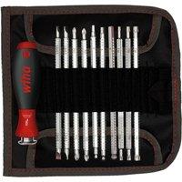 Wiha System 6 Softfinish Interchangeable Screwdriver Set, 12 Piece