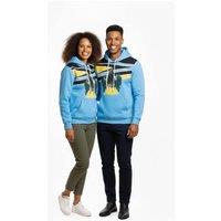 JTAPHRIQUE Unisex St Lucia Embroidered Hoodie in Blue | Size: 2XL
