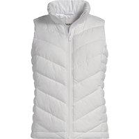 Lands' End Women's Petite Feather Free Gilet in White | Size: 16-18