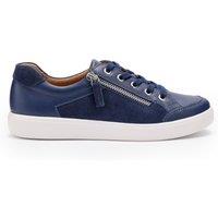 Hotter Women's Wide Fit 'Chase II' Deck Shoes in Navy | Size: 4.5