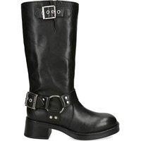 STEVE MADDEN Women's 'Beau' Leather Boots in Black | Size: 4