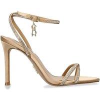 STEVE MADDEN Women's 'Juniper' Leather Heels in Bronze | Size: 4