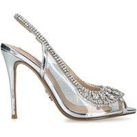 STEVE MADDEN Women's 'Extension 494' Heels in Silver | Size: 5