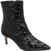Ravel Women's 'Currans' Kitten Heel Ankle Boots in Black | Size: 6