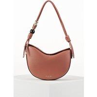 Luella Grey Women's 'Cora' Saddle Crossbody in Pink
