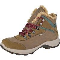 IMAC Women's Leather Waterproof Walking Boots in Brown | Size: 8