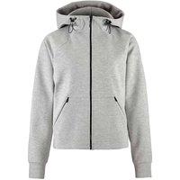 CRAFT Women's ADV Join Full Zip Hoodie in Grey | Size: Small