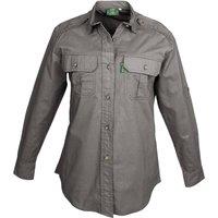 TAG Safari Women's Trail Shirt for Women - L/Sleeve in Olive | Size: Large