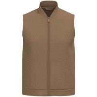 Native Spirit Men's Twill Body Warmer in Camel | Size: Medium