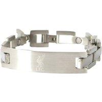 Liverpool FC Men's Stainless Steel Bracelet in Silver