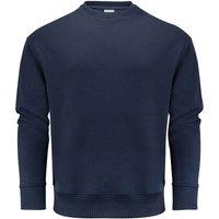 James Harvest Men's Hopedale Crew Neck Sweatshirt in Navy | Size: Medium