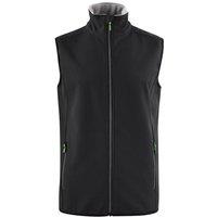 Printer Men's Trial Softshell Body Warmer in Black | Size: 2XL