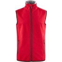 Printer Men's Trial Softshell Body Warmer in Red | Size: Large