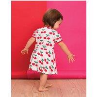 Toby Tiger Cherry Print Skater Dress | Size: 6-12 m