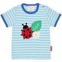 Toby Tiger Ladybird Applique Short-Sleeved T-Shirt | Size: 6-12 m