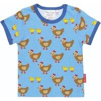 Toby Tiger Chicken Print Short-Sleeved T-Shirt | Size: 6-7 Years