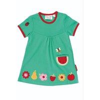 Toby Tiger Fruit Flower Applique T-Shirt Dress | Size: 5-6 Years