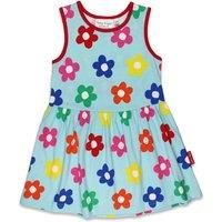 Toby Tiger Rainbow Bloom Print Summer Dress | Size: 12-18 m