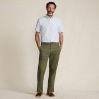 Lands' End Men's Classic Fit Fatigue Trousers in Olive | Size: 38R