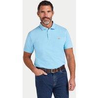 Raging Bull Men's Classic Polo in Light Blue | Size: Small