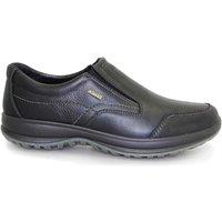 Grisport Men's Melrose Waxy Leather Walking Shoes in Black | Size: 8