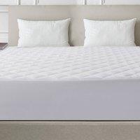 Velosso Quilted Mattress Protector Hypoallergenic in White | Size: King