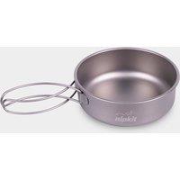 Alpkit MyTipan 700 700ml titanium cooking pan made using titanium in Silver
