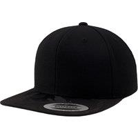 Flexfit Camo Visor Snapback Cap in Black