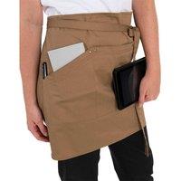 Dennys Le Chef Prep Waist Apron in Khaki
