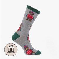 Totes Toasties Men's Toasties Ankle Cotton Blend Socks