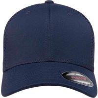 Flexfit by Yupoong Men's Flexfit Tactel Mesh Cap in Navy | Size: Large/XL