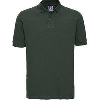 Russell Men's Classic Cotton Pique Polo Shirt in Bottle Green | Size: 2XL