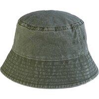 Beechfield Men's Vintage Bucket Hat in Olive | Size: S/M